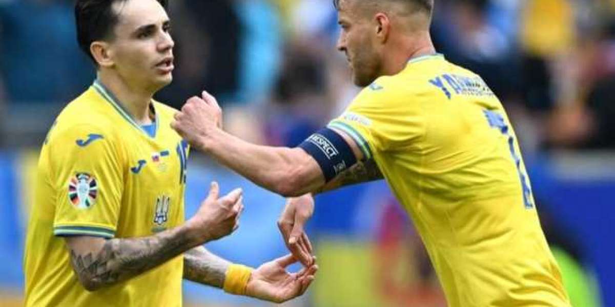 Euro 2024 - Eslováquia 1-2 Ucrânia: Roman Yaremchuk marca o gol da vitória para voltar a vencer