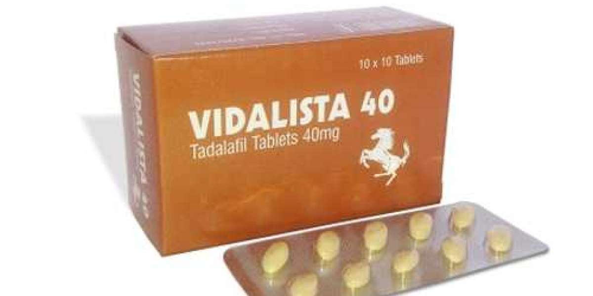 Treat erectile dysfunction with Vidalista 40.